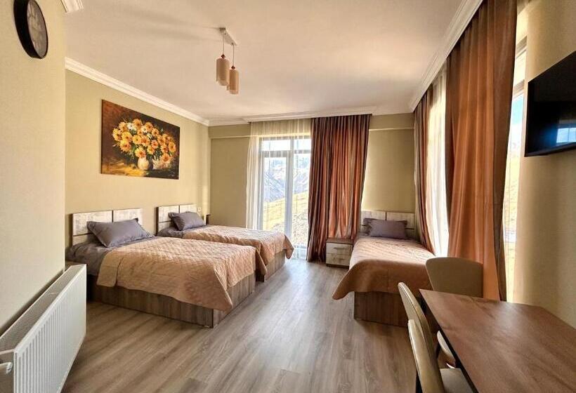 اتاق راحتی سه تخته, Dandelion Hotel Gudauri