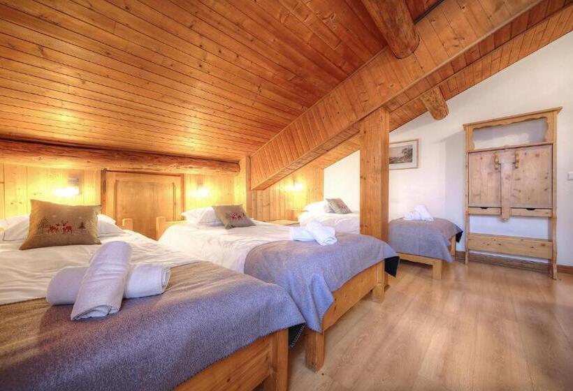 اتاق کلاسیک سه تخته, Chalet Hôtel De L Etape
