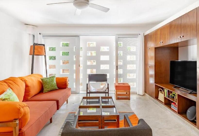 آپارتمان 1 خوابه با بالکن, Casa De Piedra Tulum
