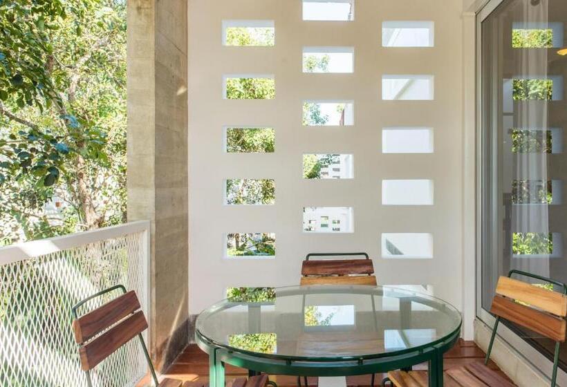 آپارتمان 1 خوابه با بالکن, Casa De Piedra Tulum