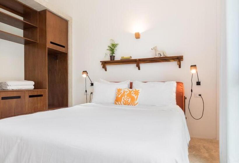 آپارتمان 1 خوابه با بالکن, Casa De Piedra Tulum