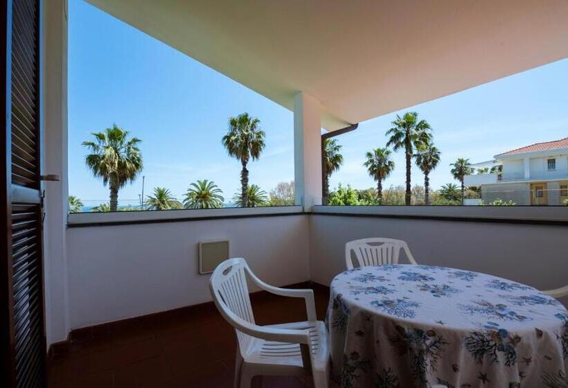 آپارتمان 1 خوابه با چشم‌انداز دریا, Residence Elle