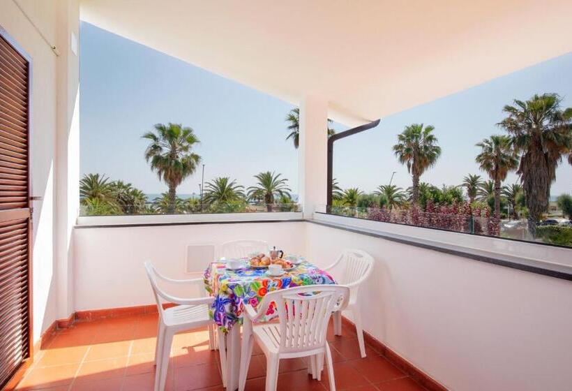 آپارتمان 1 خوابه با چشم‌انداز دریا, Residence Elle