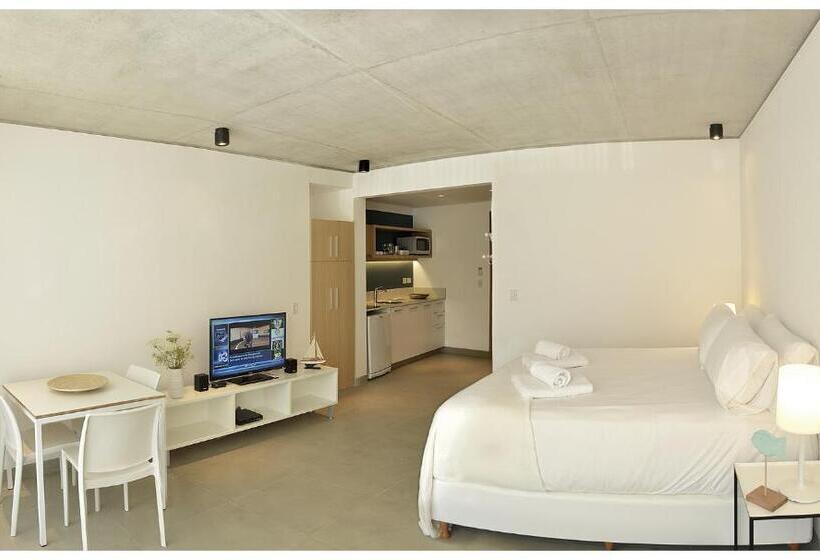 آپارتمان 1 خوابه با بالکن, Amura Suites