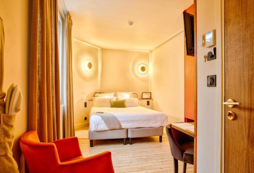 اتاق لوکس, Le Castel Cabourg Hôtel & Spa  Restaurant La Calypso