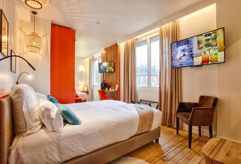 اتاق استاندارد, Le Castel Cabourg Hôtel & Spa  Restaurant La Calypso