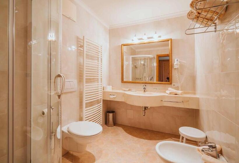 اتاق استاندارد با چشم‌انداز کوهستان, Wanderhotel Teiserhof