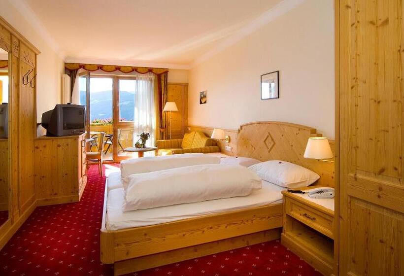 اتاق استاندارد با چشم‌انداز کوهستان, Wanderhotel Teiserhof