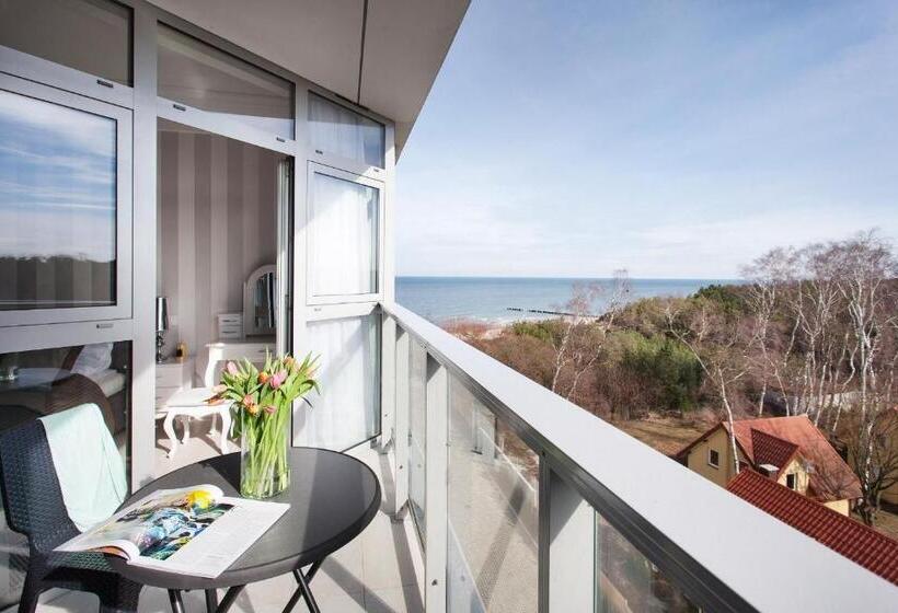 آپارتمان 1 خوابه با چشم‌انداز دریا, Dune Resort Mielno   A