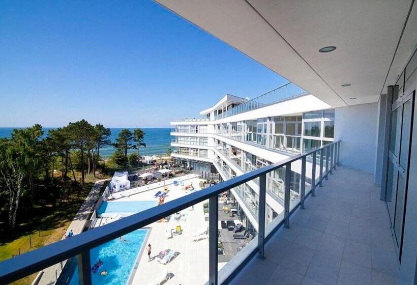 آپارتمان 2 خوابه با چشم‌انداز دریا, Dune Resort Mielno   A