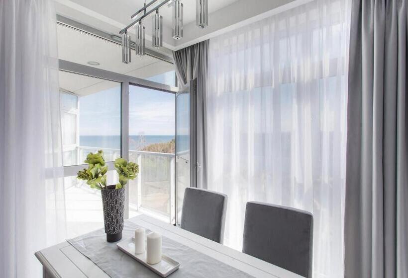 آپارتمان 1 خوابه با چشم‌انداز دریا, Dune Resort Mielno   A