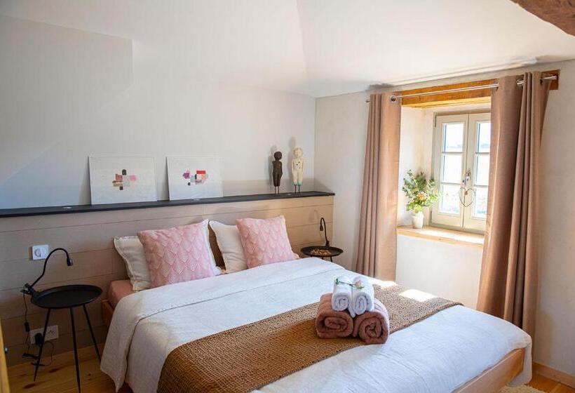 اتاق استاندارد با چشم‌انداز باغ, La Fée Capucine   Chambres Et Table D Hôtes   Espace Bien être Et Massages