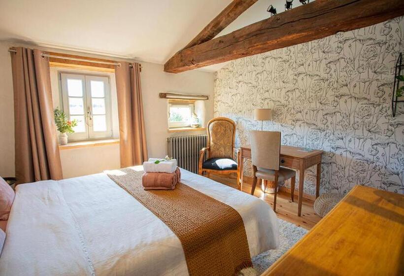 اتاق استاندارد با چشم‌انداز باغ, La Fée Capucine   Chambres Et Table D Hôtes   Espace Bien être Et Massages
