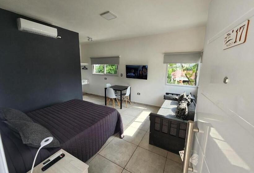 اتاق استاندارد چهارنفره با چشم‌انداز باغ, Maktub Departamentos Y Habitaciones