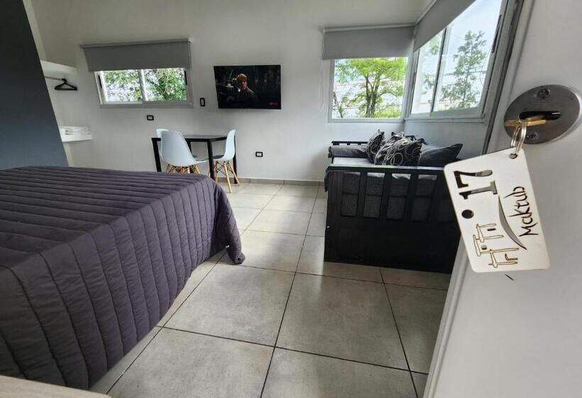 اتاق استاندارد چهارنفره با چشم‌انداز باغ, Maktub Departamentos Y Habitaciones