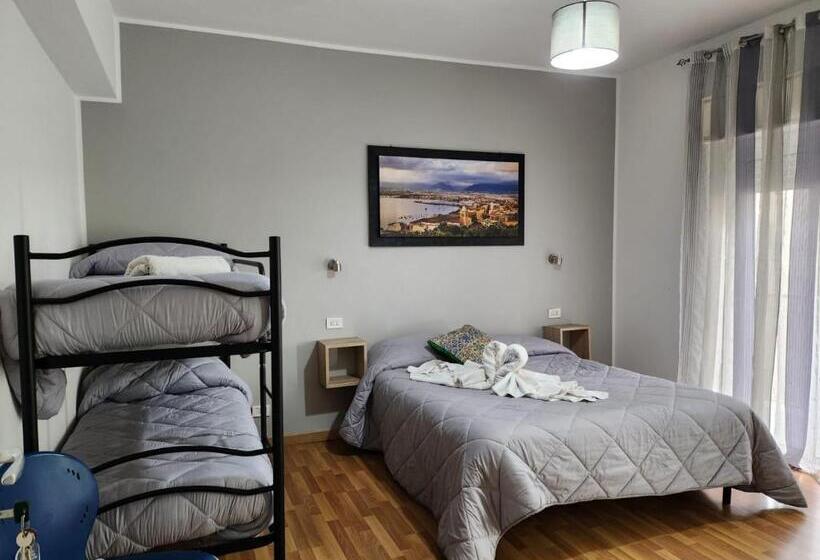 اتاق استاندارد چهارنفره با بالکن, Milazzo La Porta Delle Eolie 2.0