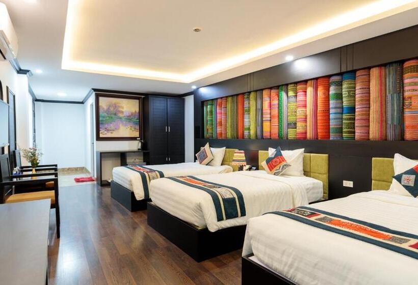 اتاق لوکس سه تخته, Babeeni Family Hotel Sapa