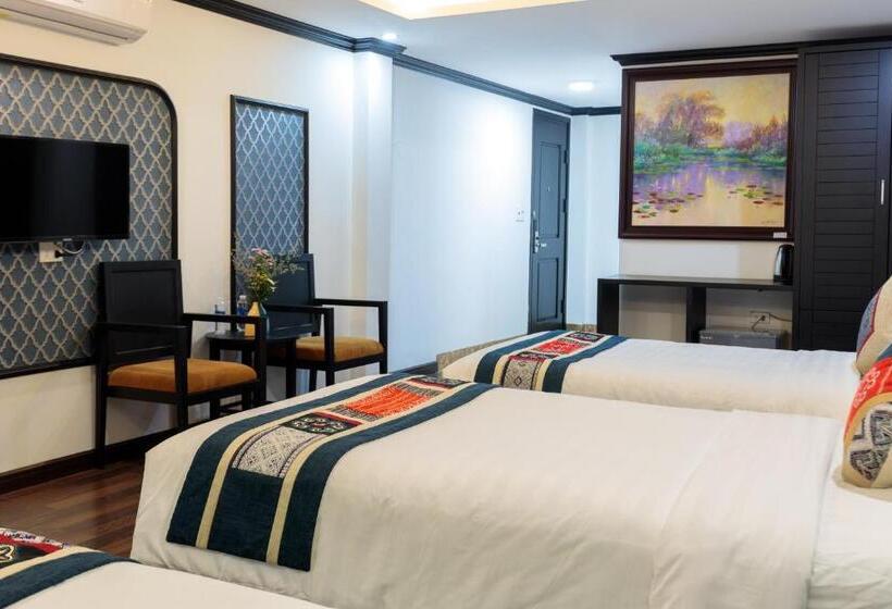 اتاق لوکس سه تخته, Babeeni Family Hotel Sapa