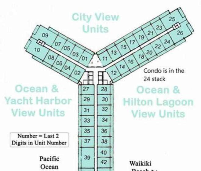 آپارتمان 1 خوابه با بالکن, Ilikai S Best Beach Front Executive Suite