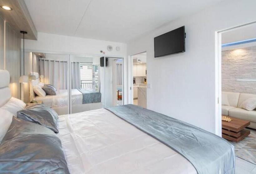 آپارتمان 1 خوابه با بالکن, Ilikai S Best Beach Front Executive Suite