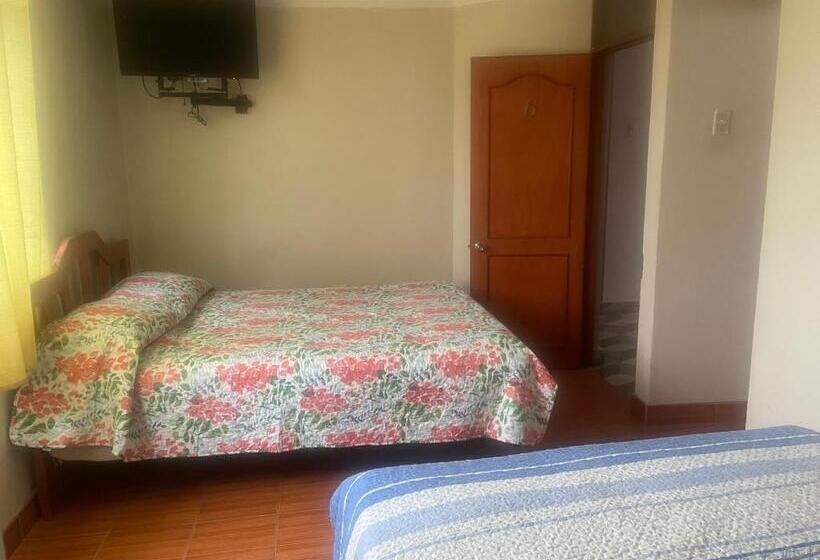 اتاق استاندارد با 2 تخت دوبل, Hostal Alborada