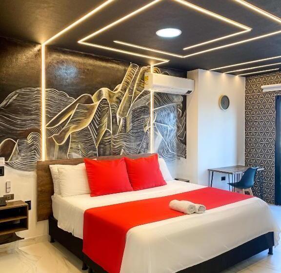 سوئیت با تخت بزرگ, Calle Real Inn