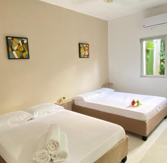 اتاق استاندارد چهار تخته, Guakmaya Hostel