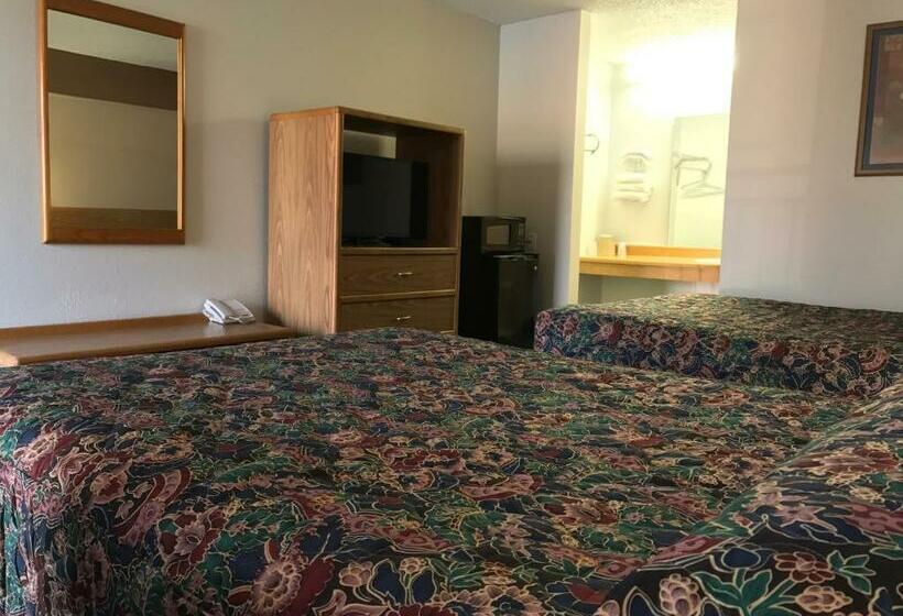 اتاق استاندارد با 2 تخت دوبل, American Inn Kansas City, Ks