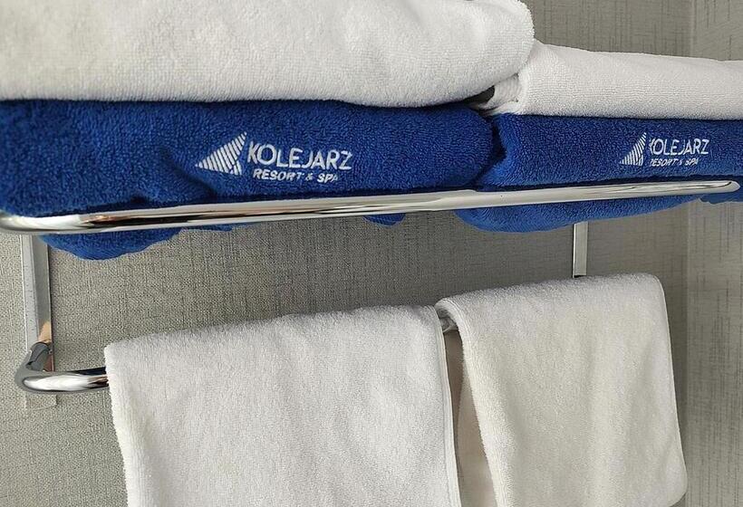 Deluxe Room Mountain View, Diuna Beskidy Ustroń   Dawny Kolejarz