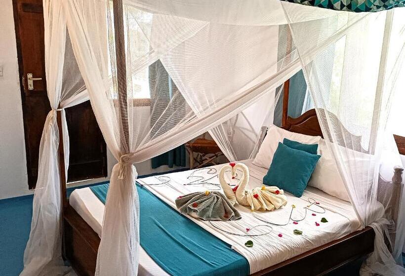 اتاق اساندارد با چشم‌انداز جانبی به دریا, Ha Beach Hotel Zanzibar