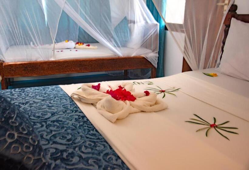 اتاق اساندارد با چشم‌انداز جانبی به دریا, Ha Beach Hotel Zanzibar