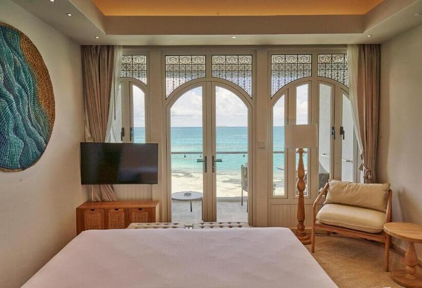 اتاق استاندارد با بالکن و چشم‌انداز دریا, Stone Hotels Dhiffushi