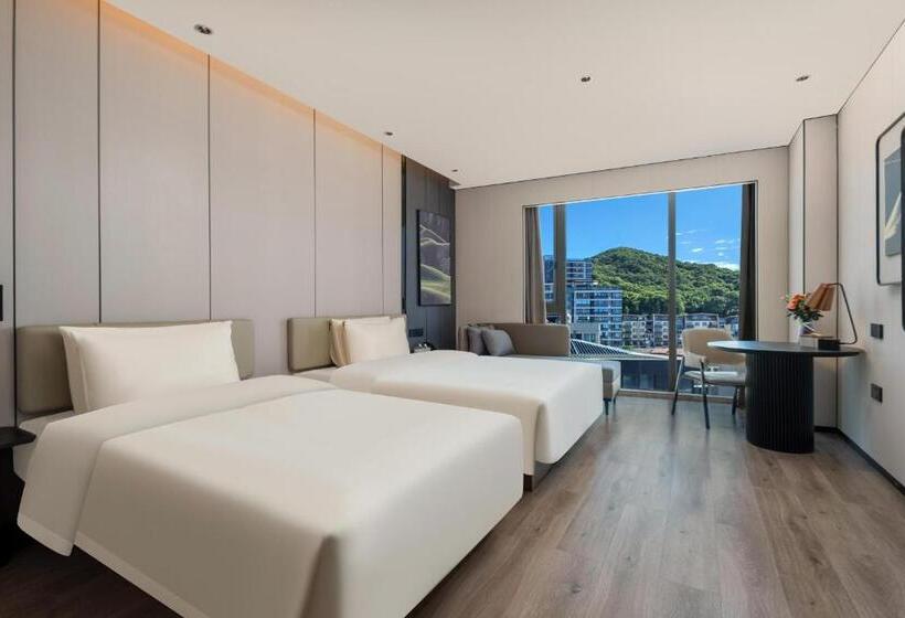 اتاق استاندارد با چشم‌انداز, Atour Hotel Zhoushan Putuo Banshengdong Wharf