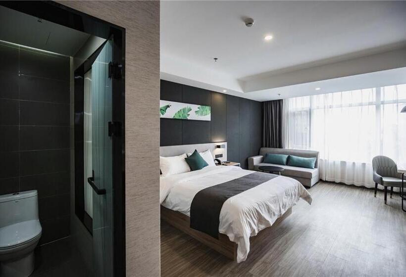 اتاق استاندارد, Thank Inn Plus Weifang Kuiwen District Century Taihua People S Hospital