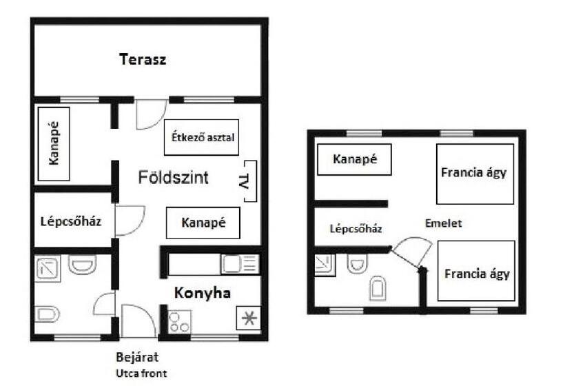 خانه 1 خوابه, Bor Villa Vendégház