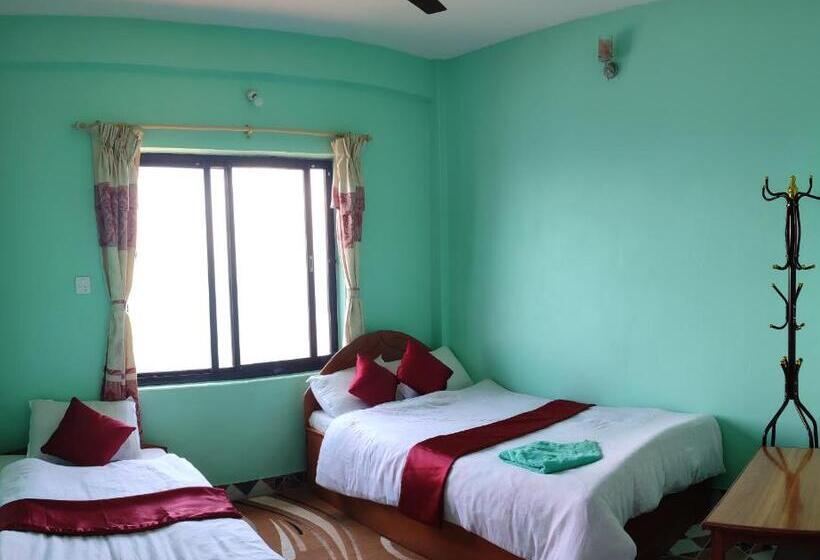 اتاق لوکس, Sarangkot Hotel New Galaxy