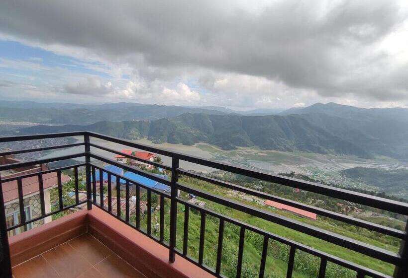 اتاق لوکس با بالکن, Sarangkot Hotel New Galaxy