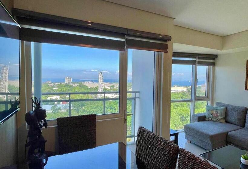带1个卧室的豪华公寓, 1br Deluxe At Breeze Residences Manila Bay Sunset View Near Moa