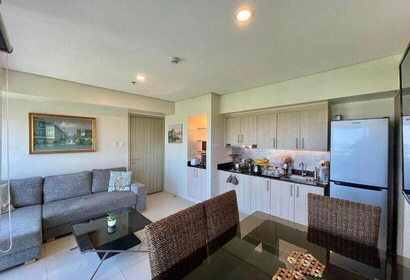 带1个卧室的豪华公寓, 1br Deluxe At Breeze Residences Manila Bay Sunset View Near Moa