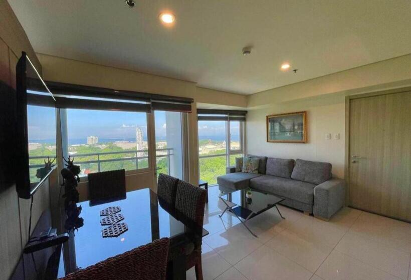 带1个卧室的豪华公寓, 1br Deluxe At Breeze Residences Manila Bay Sunset View Near Moa