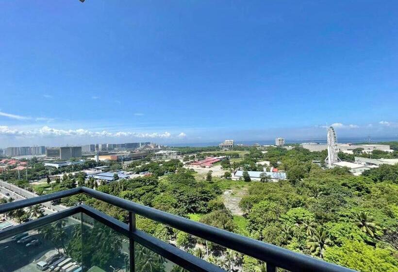 带1个卧室的豪华公寓, 1br Deluxe At Breeze Residences Manila Bay Sunset View Near Moa