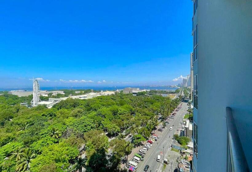 带1个卧室的豪华公寓, 1br Deluxe At Breeze Residences Manila Bay Sunset View Near Moa