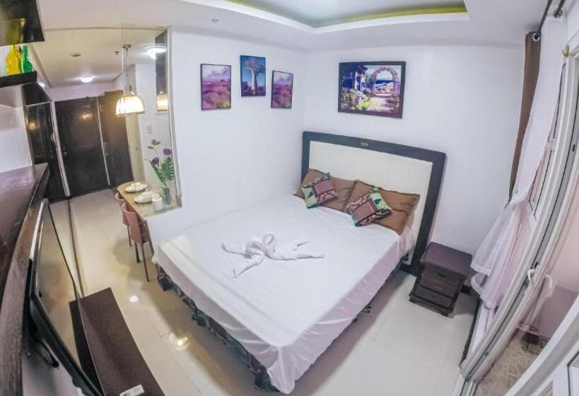 Standard Studio Havsutsikt, Enjoy Free Sauna And Pool Access, Save 70 Percent This Month On A Deluxe Unit In Manila With A Balco