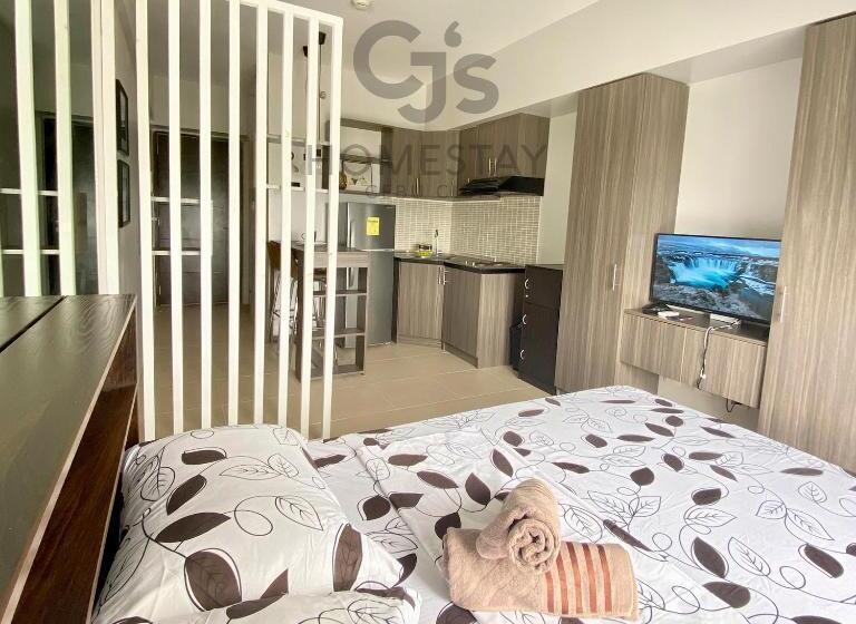 带城市景观的标准间, Cj S Homestay_condo Cebu City