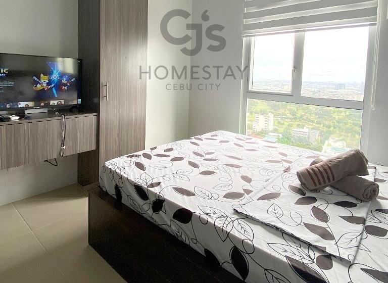 带城市景观的标准间, Cj S Homestay_condo Cebu City