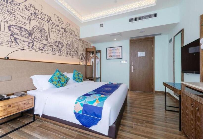 اتاق استاندارد با تخت بزرگ, Overseas Chinese Town Nanyang Inn