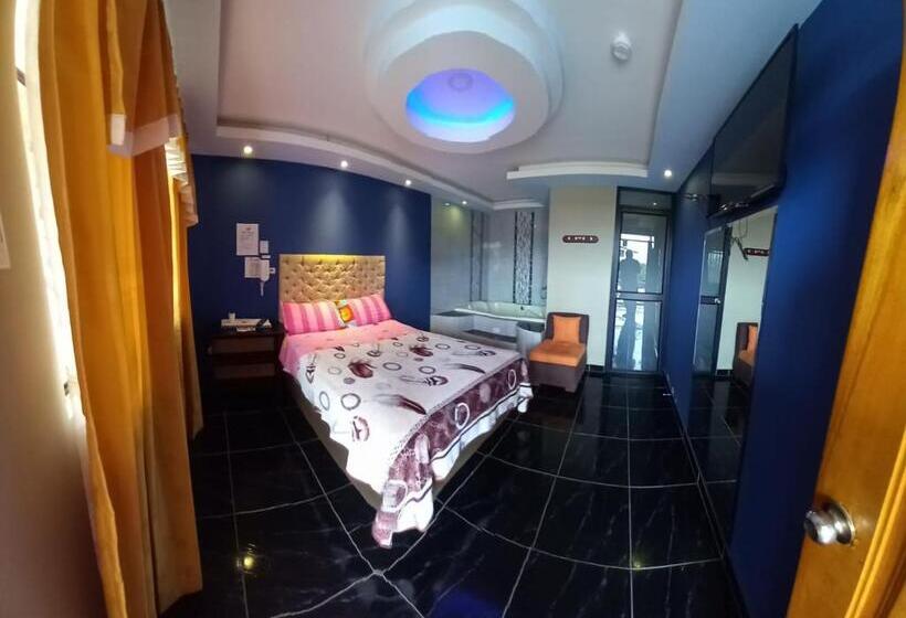 اتاق استاندارد با وان آب گرم, Hostal Aventura