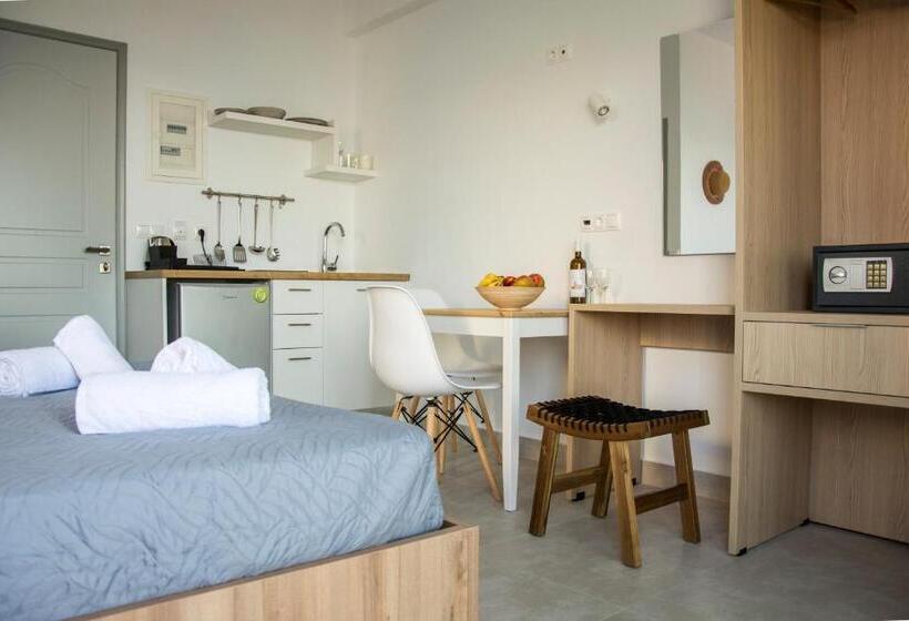 استودیوی استاندارد با چشم‌انداز دریا, Ellie Apartments Stalida