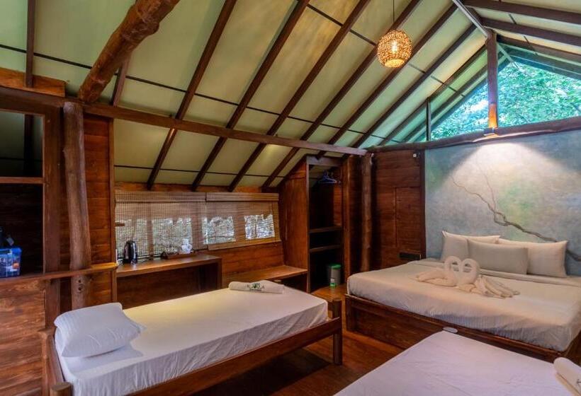 ویلای 1 خوابه با چشم‌انداز باغ, Kaala Kalaththewa Luxury Eco Resort