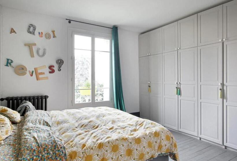 اتاق استاندارد با تخت بزرگ, Maison De Charme Avec Piscine Proche De Sites Olympiques
